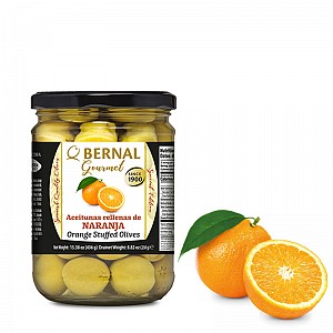 Bernal Gourmet olivy - plněné pomerančem (250g)