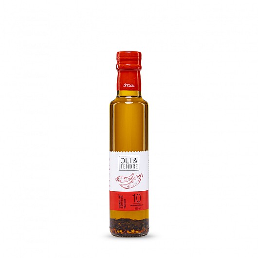 OLIVOVÝ OLEJ EL TENDRE PIKANTNÍ S PŘÍCHUTÍ CHILLI A OREGÁNA 250ML