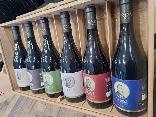 Dárková sada - Bodegas Cerdá - 6 autorských lahví