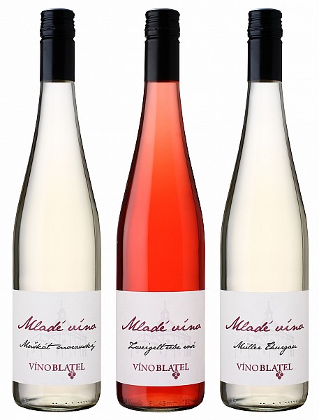 VÍNO BLATEL - ZWEIGELTREBE ROSÉ - MLADÉ VÍNO 2023