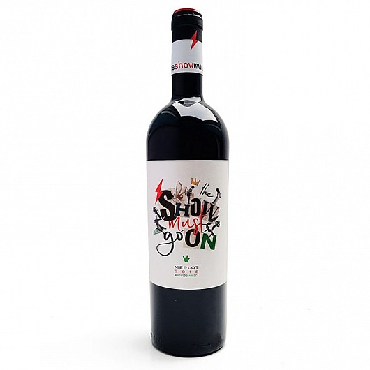 Show Must Go On - Merlot 2018 - 0,75 l - Bodegas Cerdá