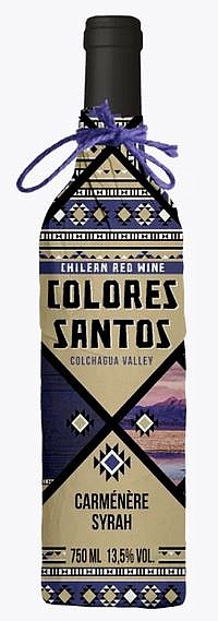 COLORES SANTOS - CARMENERE A SYRAH - červené víno 0,75 l