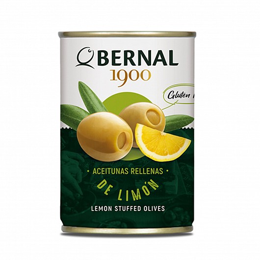 Bernal Aceitunas olivy - plněné citronem (120g)