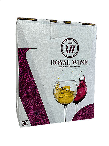 Royal Wine - Modrý Portugal - suché - BIB 3 l