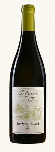 Sylvánské zelené - bílé - polosuché - Kabinet 2025 - 0,75 l - Gotberg Vinařství