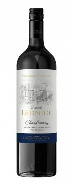 Chardonnay - polosuché - MZV 0,75 l - Vinařství Hraniční Zámeček