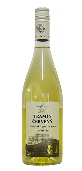 VÍNO RAKVICE - Tramín červený - moravské zemské víno 0,75 l