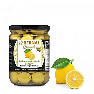 Bernal Gourmet olivy - plněné citronem (250g)