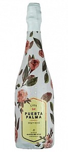 CAVA PUERTA PALMA BRUT ROSÉ DOC - růžové šumivé víno - 0,75 l