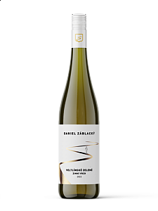 Veltlínské Zelené - suché - pozdní sběr 2023 - Daniel Záblacký 0,75 l