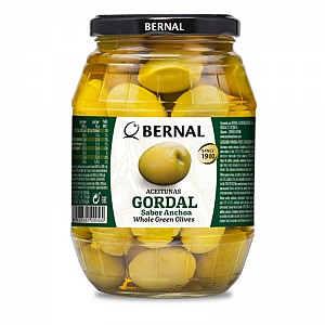 Bernal Gourmet olivy -  Gordal (250g)