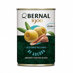 Bernal Aceitunas olivy - plněné ančovičkou (120g)