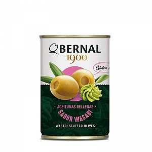 Bernal Aceitunas olivy - plněné wasabi (120g)