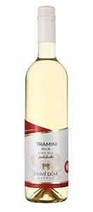 VINNÝ DŮM BZENEC - Tramini - polosladké - 0,75 l